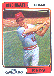 1974 Topps Baseball Cards      622     Phil Gagliano